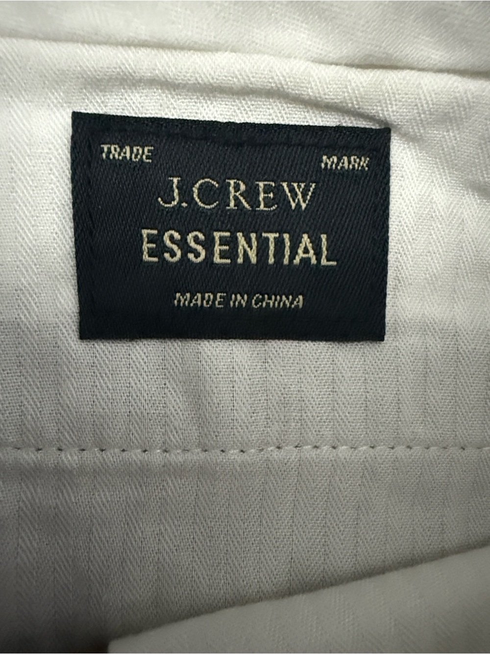 J. Crew Essential Brown Straight-Leg Chinos 100% Cotton - Picture 3 of 11
